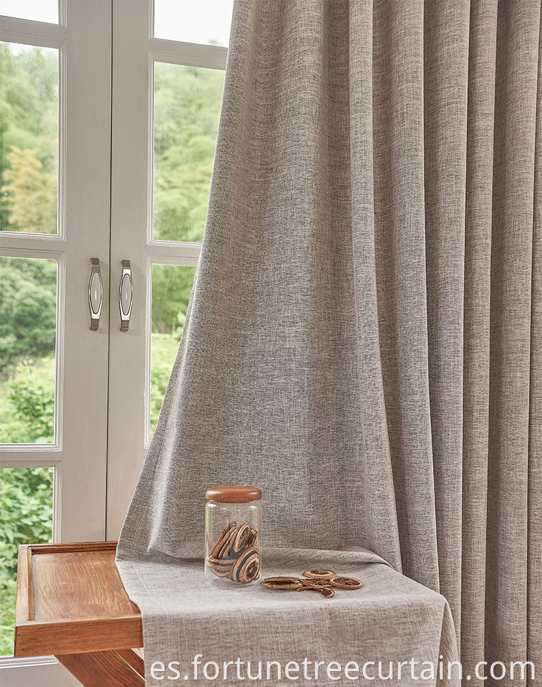 Plain Dyed 100% Blackout Curtains